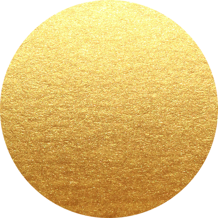 Gold Textured Circular Frame
